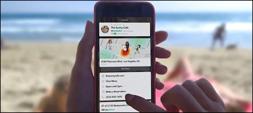 Looking for an Uber? Book it through Snapchat's "context cards"