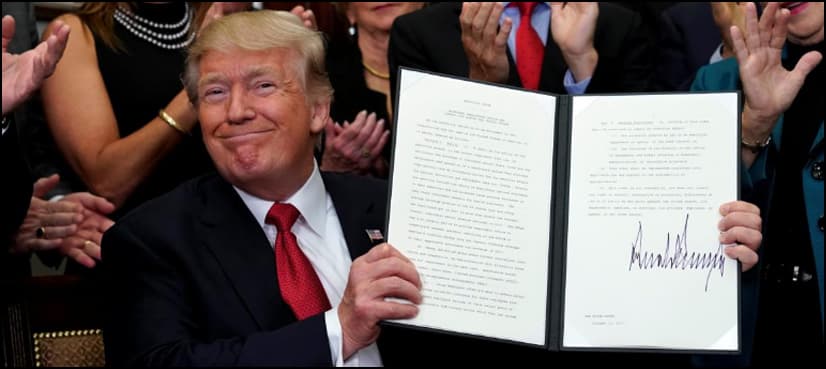 Trump chips away at Obamacare with executive order