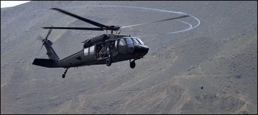 US service member killed in Afghanistan helicopter crash
