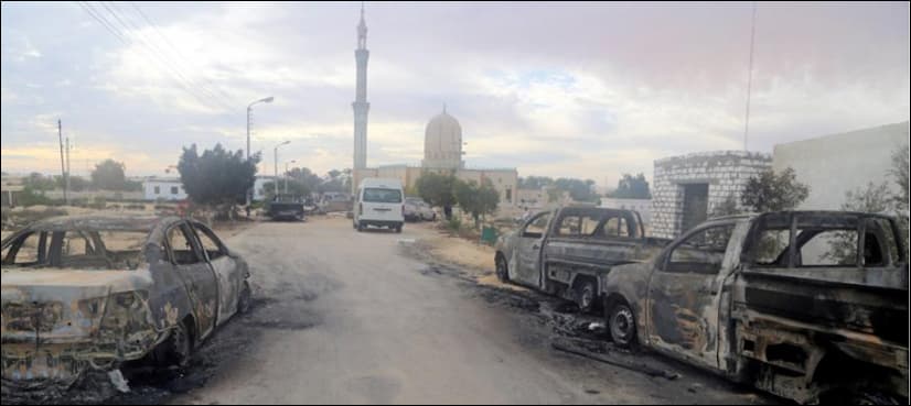 Gunmen in Egypt mosque attack carried Islamic State flag, prosecutor says