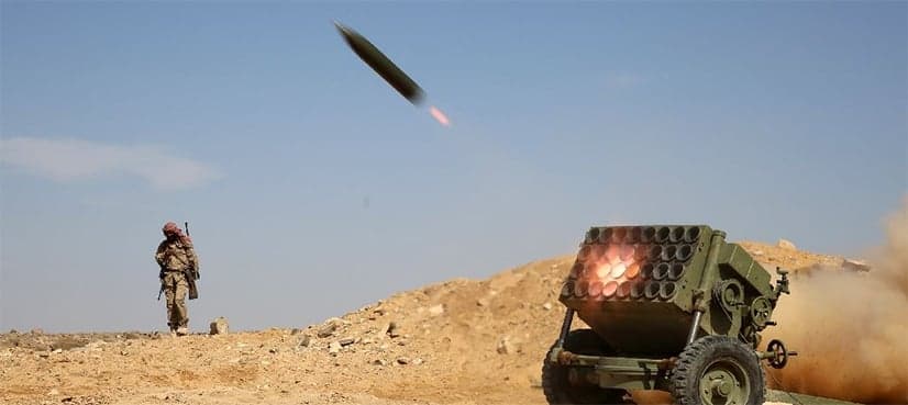 Saudi forces say Houthi missile intercepted over Najran