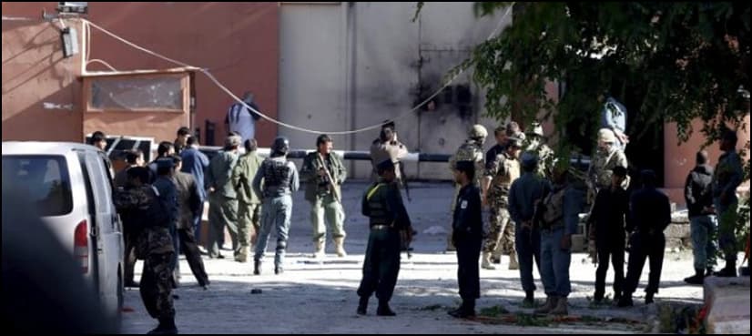 Kabul TV station comes under attack