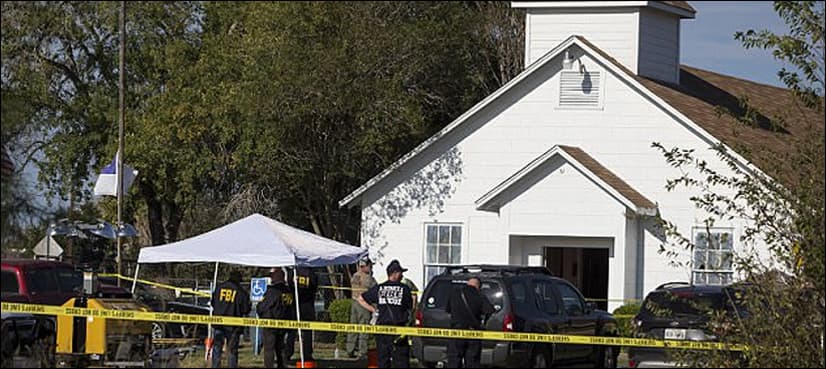 Texas gunman: a militant atheist who beat wife and child