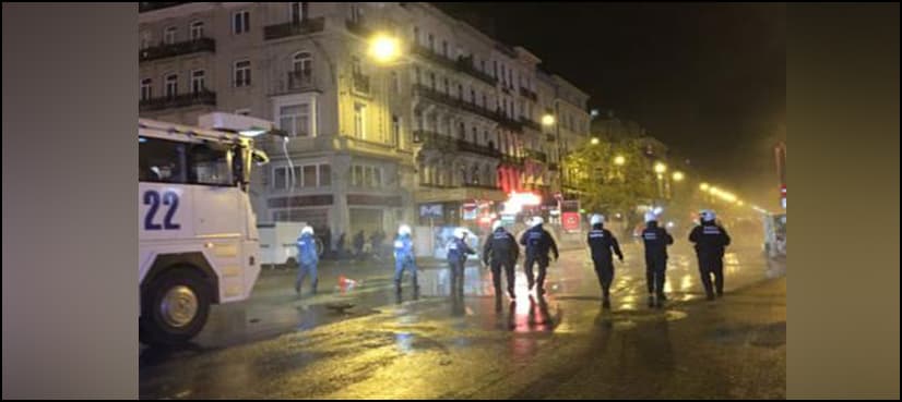 Moroccan World Cup celebrations turn violent in Brussels