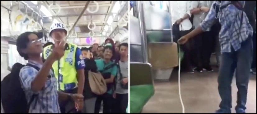 Snake on a train: Indonesian kills serpent with bare hands
