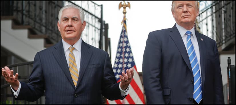 Trump poised to oust top diplomat Tillerson: report