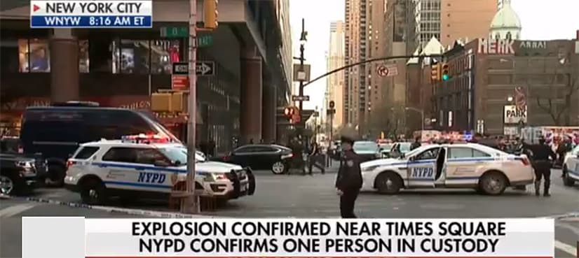 Bomber strikes New York subway, three hurt