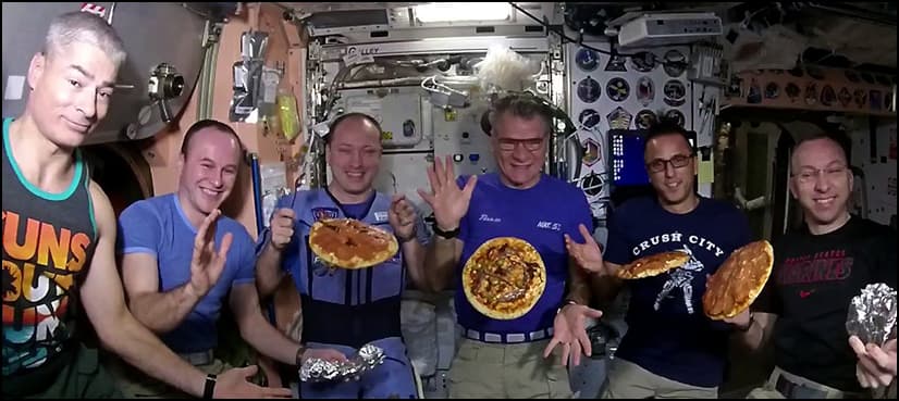 WATCH: Italian space crew prepare pizza and they loved it!