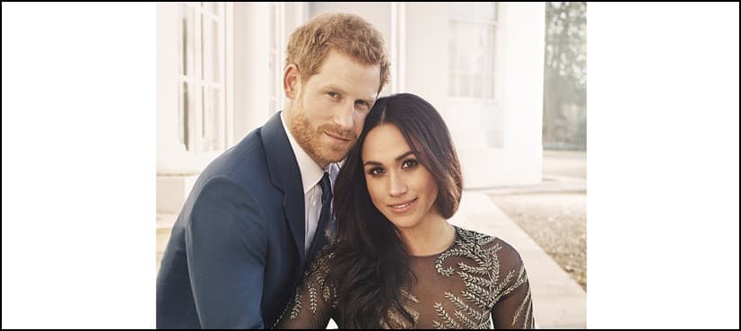 Prince Harry and fiancée Meghan Markle release engagement pictures