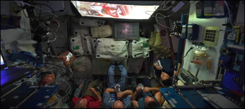 NASA astronauts watch ‘Star Wars’ in space