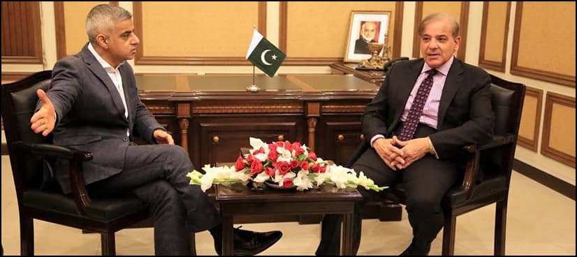 London Mayor Sadiq Khan calls on Punjab CM in Lahore