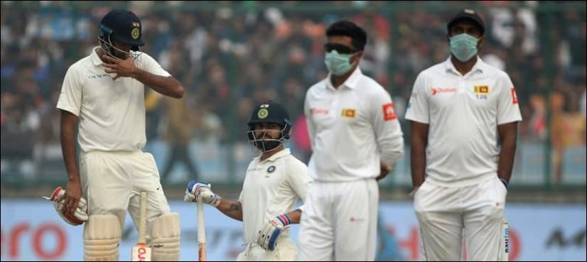 Cricketers vomiting in smoggy India: Sri Lanka coach