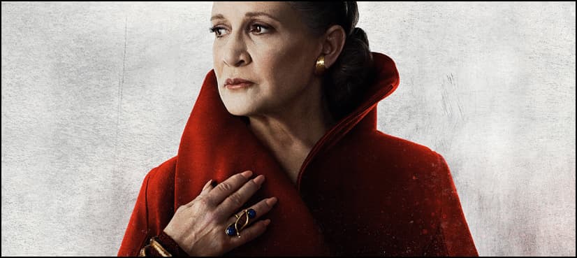 Leia leads resistance in Carrie Fisher's final 'Star Wars' film