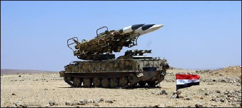 Syria army intercepts Israel missiles near Damascus: media