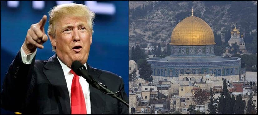 US President Trump recognizes Jerusalem as Israel capital