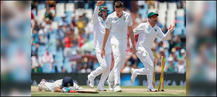 Kohli blames batsmen as South Africa demolish India in second Test, win series