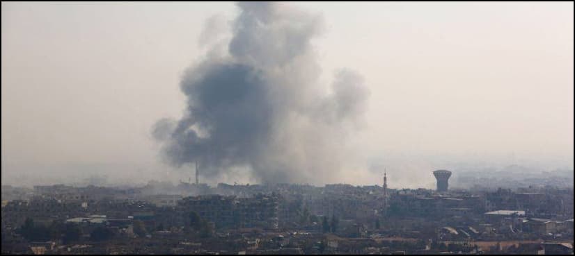 Syrian army says Israel fired at Syria with jets, missiles