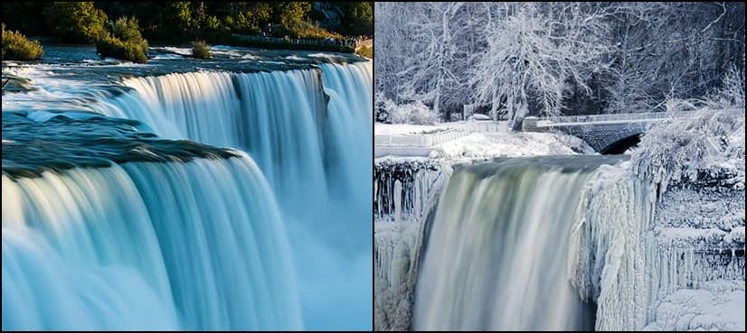 Has Niagara Falls really stopped falling? Latest pictures create internet stir