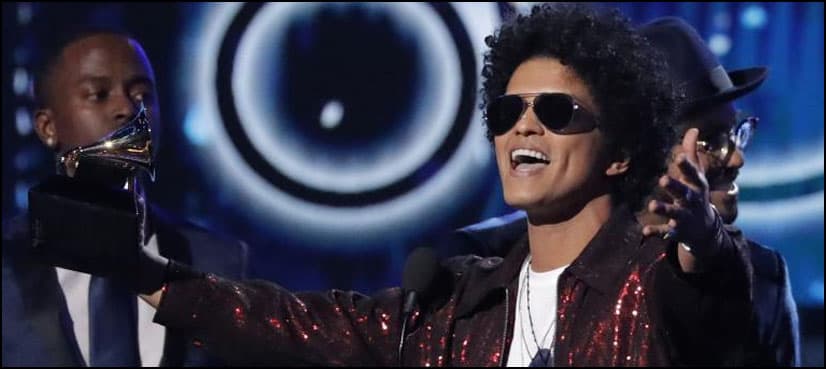 Bruno Mars surprises with Grammy sweep