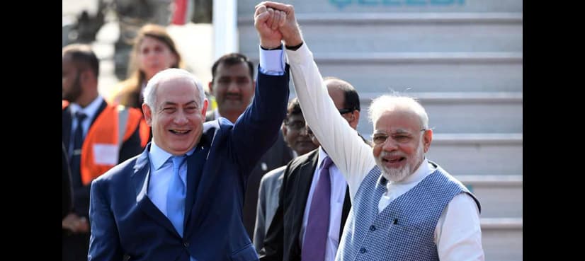 Netanyahu in India for first visit by Israeli PM in 15 years