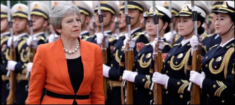Brexit dogs May as she eyes 'golden era' with China