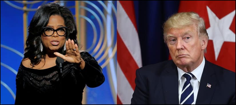 Trump says he could beat Oprah Winfrey in a presidential race