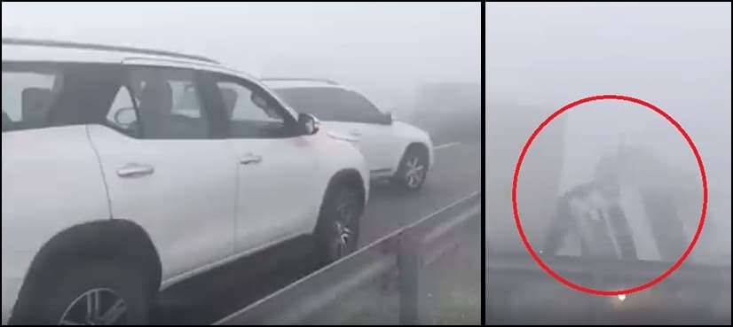 Footage captures multi-vehicle accidents in Abu Dhabi