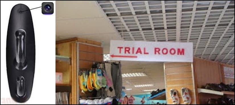 How to detect spy cameras in changing rooms?