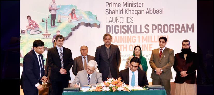 PM Abbasi inaugurates Digiskills program