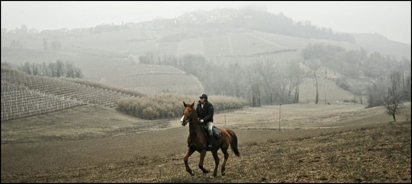 Italy's country doctor making house calls on horseback