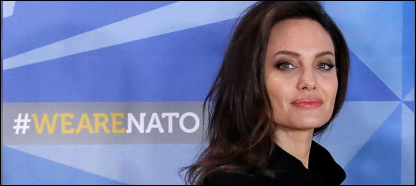 Angelina Jolie urges NATO to tackle sexual violence in war