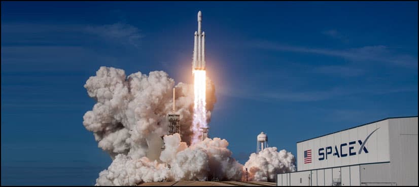 SpaceX launches world's biggest rocket towards Mars after perfect launch