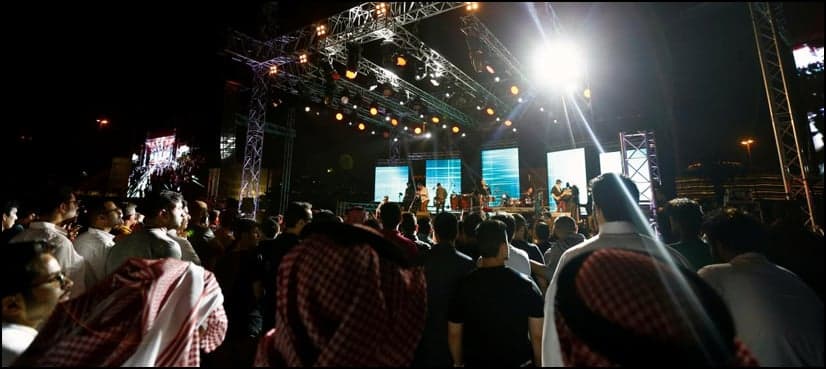Saudis attend country's first jazz festival
