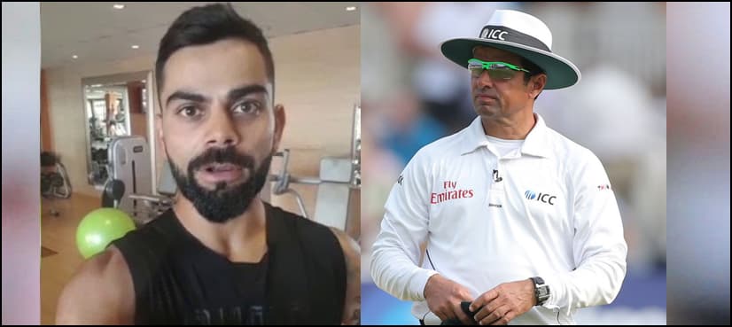 WATCH: Virat Kohli's special message to Aleem Dar on new business venture