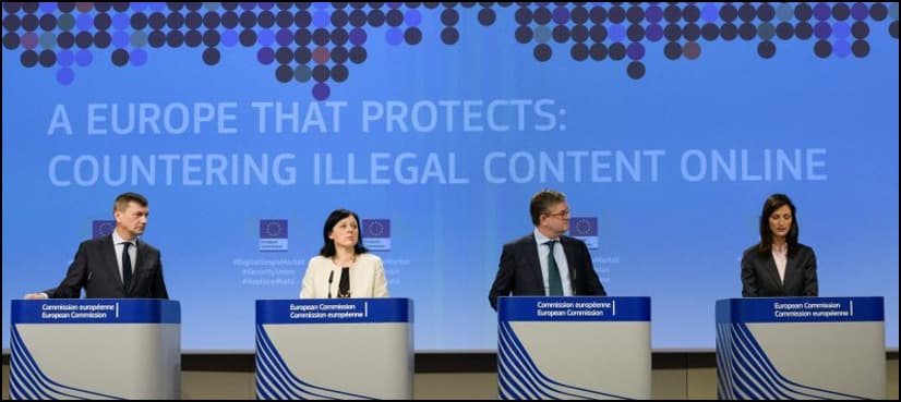 Remove 'terror content' within an hour, EU tells web firms