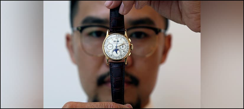 Rare gold watch once owned by Egyptian king up for auction