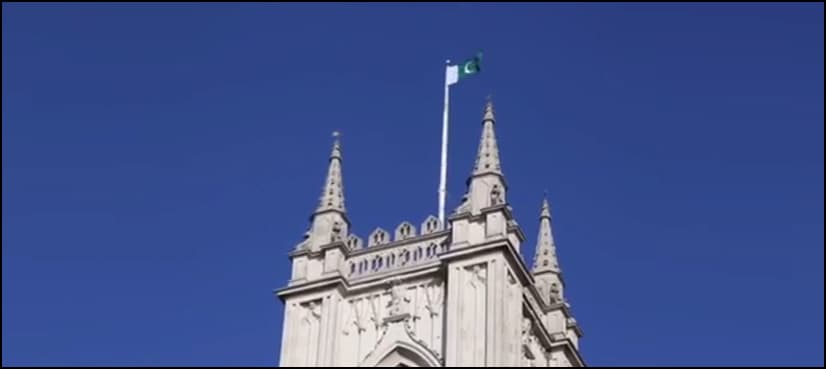 National flag hoisted at Westminster Abbey to honour Pakistan Day