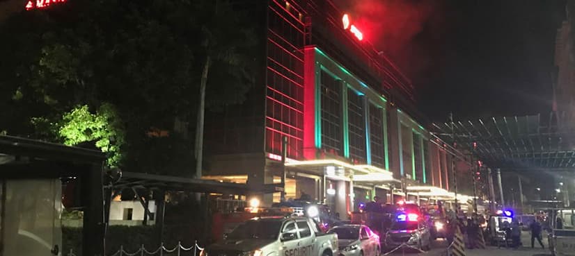 Four killed, some trapped as fire hits hotel in Philippine capital