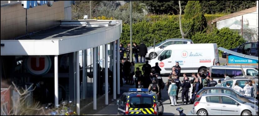 French policeman who took place of hostage dies of gunshot wounds