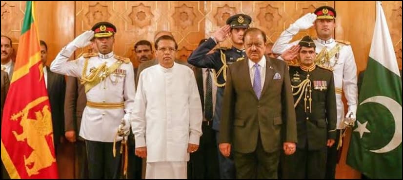 Pakistan, Sri Lanka agree to work together for regional peace