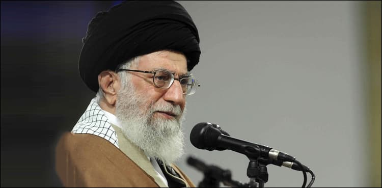Iran's Khamenei slams 'criminals' Trump, Macron, May