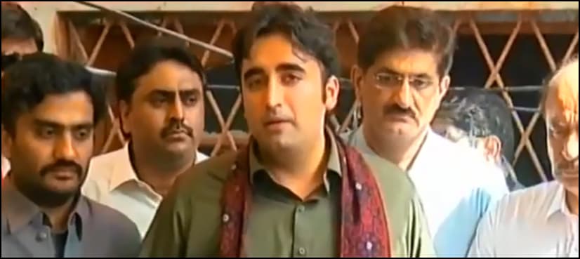 Bilawal asks PM Abbasi to take back statement on Senate chairman