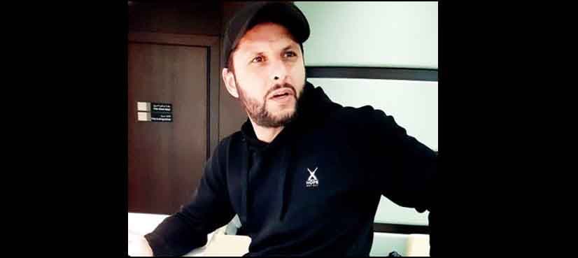 Afridi expresses concern over situation in held-Kashmir