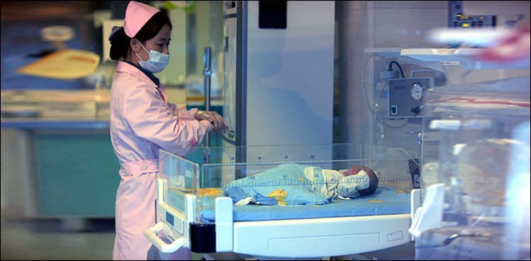 Chinese baby born four years after parents' death in car crash