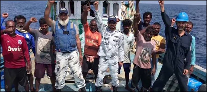 Indian fishermen chant ‘Pakistan Zindabad’ after Pak Navy help