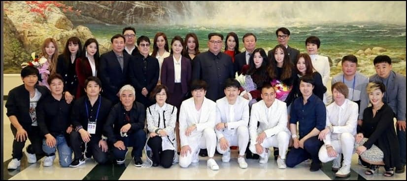 Kim Jong Un 'deeply moved' by K-pop concert