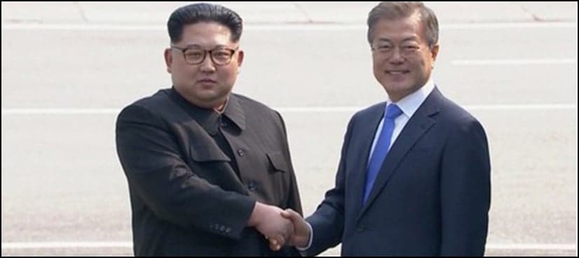 North and South Korean leaders made history today holding first ever summit