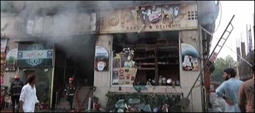 Five people killed in bakery fire in Lahore
