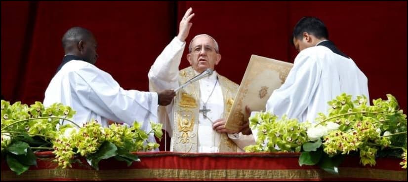 Pope, after Gaza violence, says 'defenseless' being killed in Holy Land