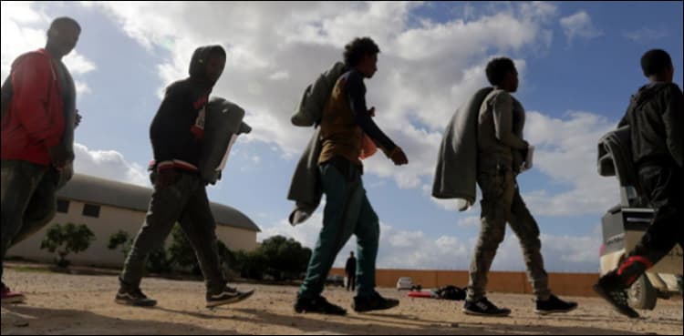 Over 100 migrants escape from Libya trafficking camp